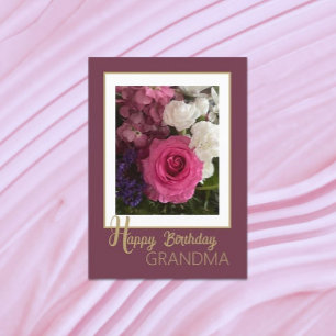 For Grandma! Lovely Happy Birthday Card