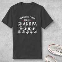 For Grandpa with Grandkids Names Personalised