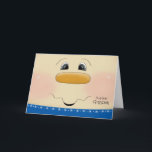 For Grandson Christmas Happy Snowman Face Holiday Card<br><div class="desc">Send a sweet Christmas greeting to a young Grandson that he's sure to enjoy with this adorable close up of a happy Snowman face. Partial graphic courtesy of Trina Clark.</div>