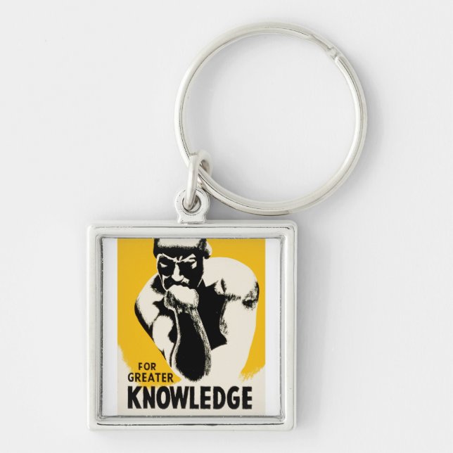 For Greater Knowledge Key Ring (Front)