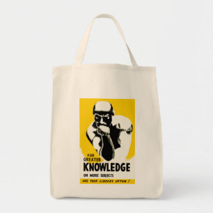 For Greater Knowledge Tote Bag