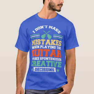 For Guitarist & Musician, Music & Bass FanAcoustic T-Shirt