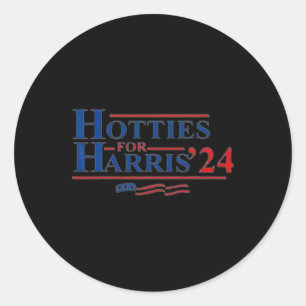 For Harris 2024 Harris Waltz 2024 Election Kamala  Classic Round Sticker
