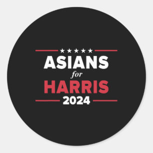 For Harris 2024 Kamala Harris For President Classic Round Sticker