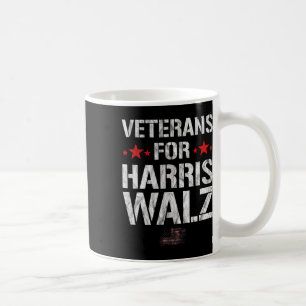 For Harris 2024 Kamala Harris Tim WAlzheimer Veter Coffee Mug