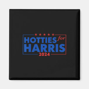 For Harris 24 Hotties For Harris 2024 Tee 2 Magnet
