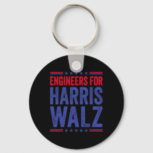 For Harris Wheimer Election 2024 Vote Kamala Waltz Key Ring