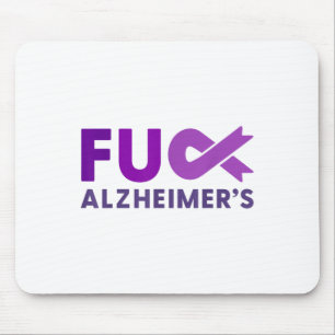 For Heimers Dementia Awareness Support Squad Ribbo Mouse Pad