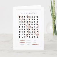 For Her 60th Funny Crossword Birthday Card
