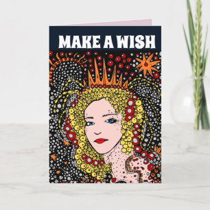 FOR HER  BIRTHDAY PRETTY LADY QUEEN CARDS