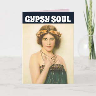 FOR HER FRIEND BOHEMIAN GIRL CARDS