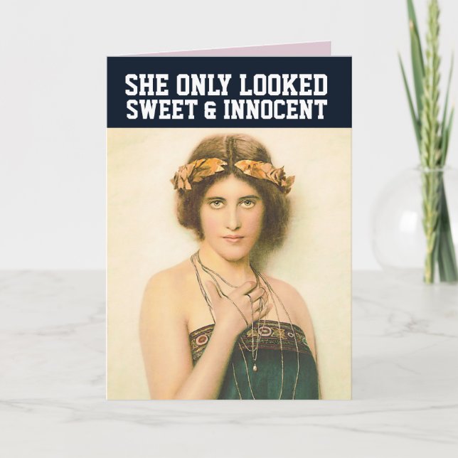 FOR HER FUNNY FRIEND BFF GIRL CARDS (Front)