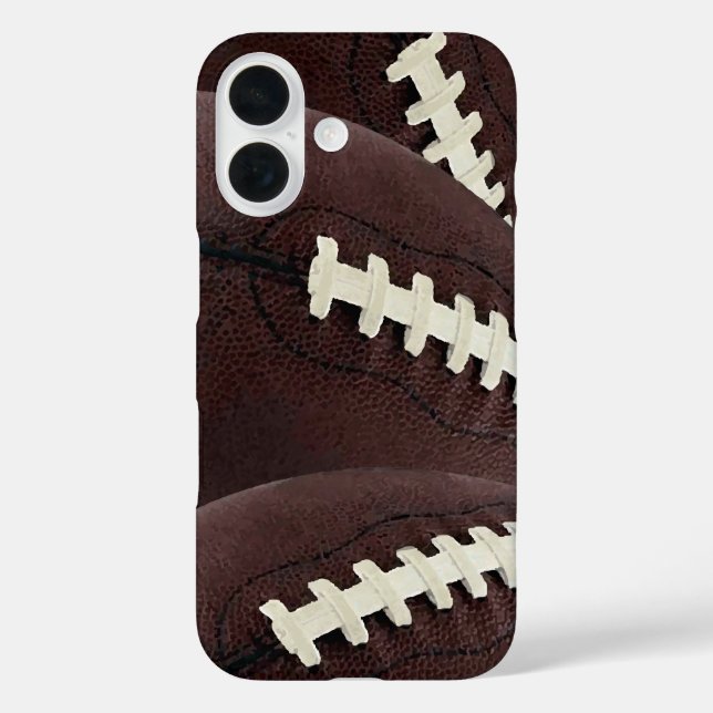 For Him Modern Graphic Football iPhone Case-Mate iPhone Case (Back)