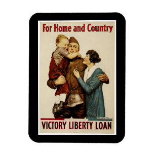 For Home and Country Magnet