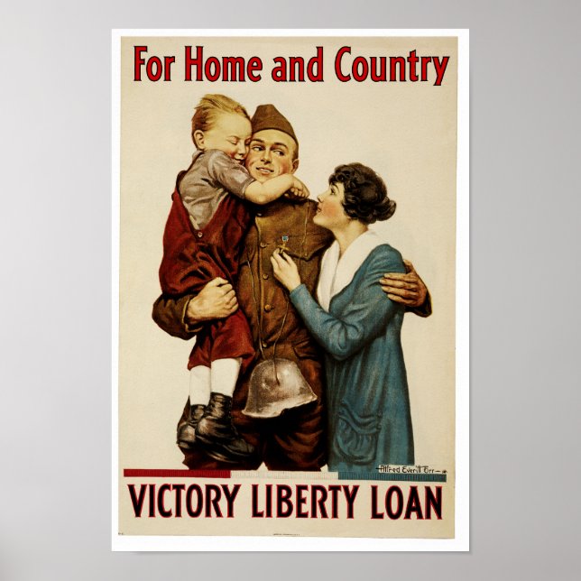 For Home and Country Poster (Front)