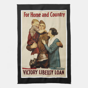 For Home and Country Tea Towel