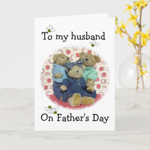 For Husband on Father's Day Card