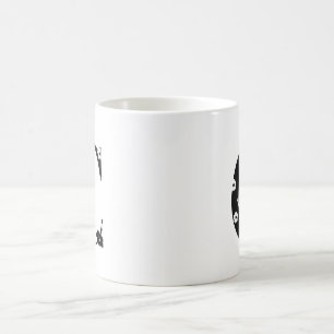 for initial template coffee mug