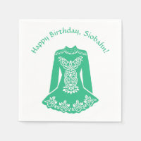 For Irish Dancers Green Dancing Dress Custom Party