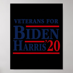 For Joe Biden Kamala Harris 2020 Election Poster