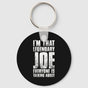 For Joe Name First Name Funny Joe  Key Ring
