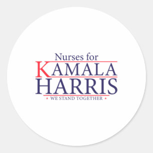 For Kamala Harris 2024 - Kamala For President 2024 Classic Round Sticker