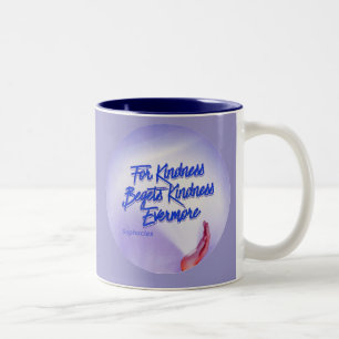 For Kindness Begets Kindness Evermore Two-Tone Coffee Mug