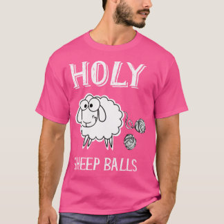 For Knitter Sheep Funny Sheep Wool T-Shirt