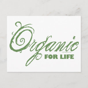For Life, Organic Postcard
