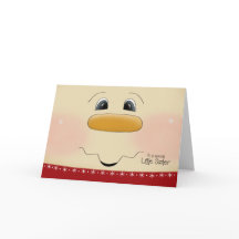 For Little Sister Christmas Happy Snowman Face