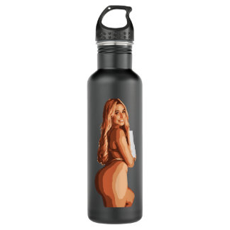 For Men Women Abella Danger Fanart Poster Awesome 710 Ml Water Bottle