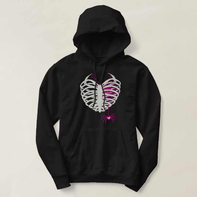 For Men Women Aj Lee Spider Web Hoodie (Design Front)