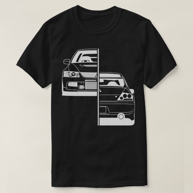 For Men Women Mitsubishi Lancer Evo 9 Best Shirt D (Design Front)