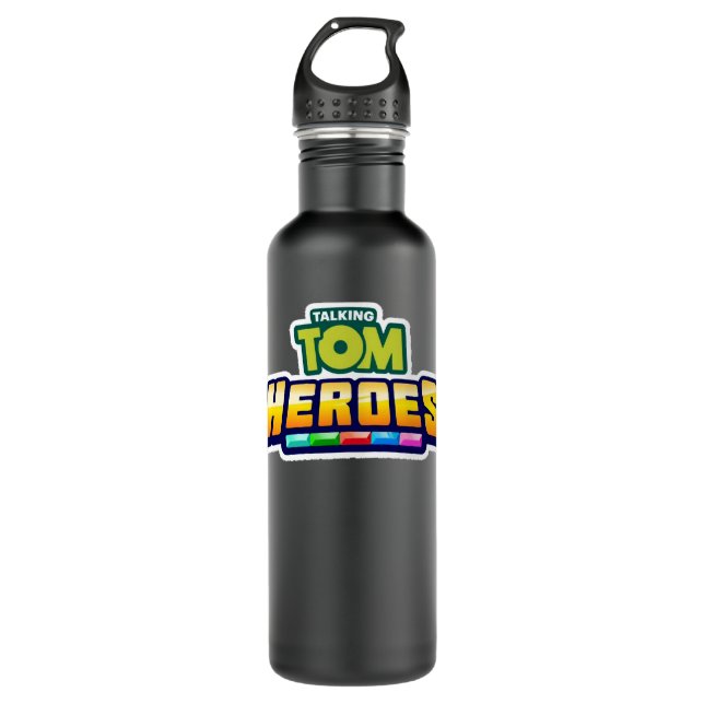 For Men Women Talking Tom Heroes Gifts Movie Fans 710 Ml Water Bottle (Front)