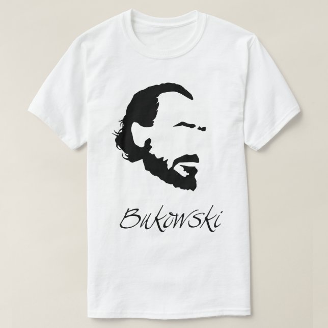For Mens Womens Charles Bukowski Gift Music Fans T-Shirt (Design Front)