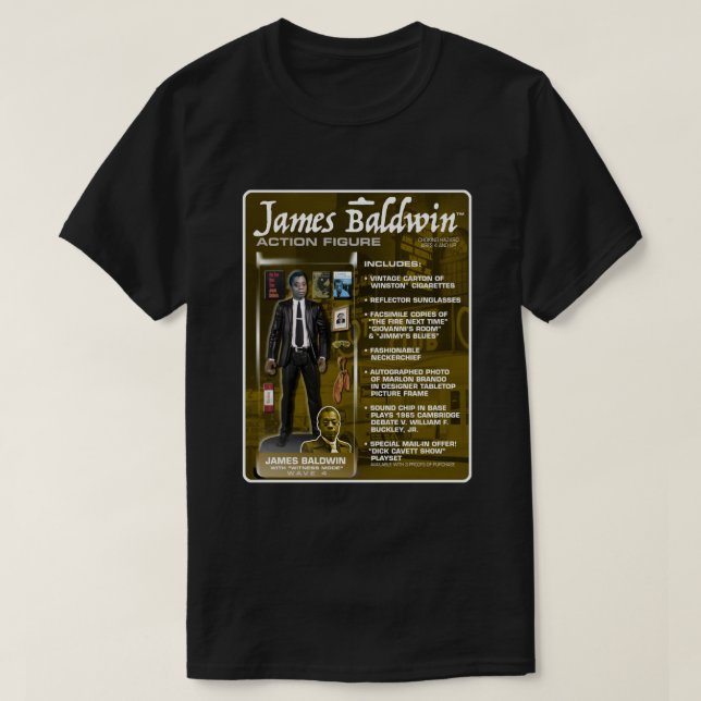 For Mens Womens James Baldwin Gifts For Fan T-Shirt (Design Front)