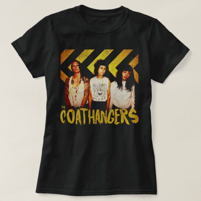 For Mens Womens The Coathangers Band Punk Garage R T-Shirt (Design Front)