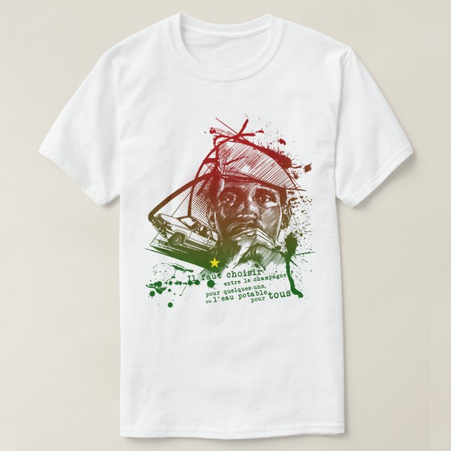 For Mens Womens Thomas Africanist Sankara Awesome  T-Shirt (Design Front)