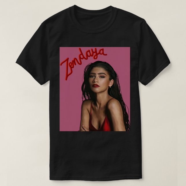 For Mens Womens Zendaya Gifts Movie Fan T-Shirt (Design Front)