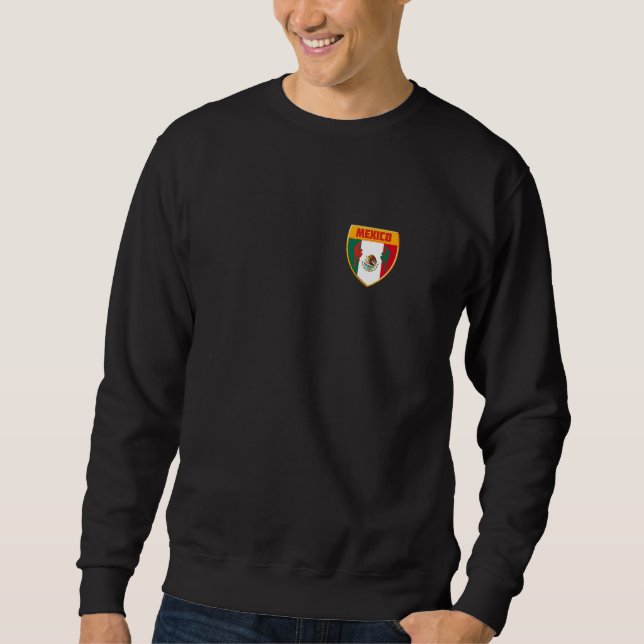 For Mexican football Fans Mexico Soccer Sweatshirt (Front)