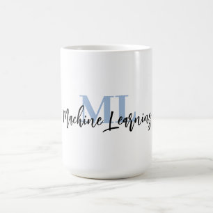For ML Lovers & Tech Enthusiasts – Misty Blue ML  Coffee Mug