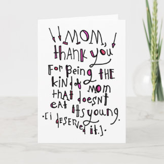 For Mum Card