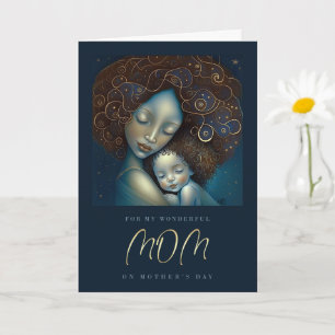 For Mum on Mother's Day Mother and Daughter Card