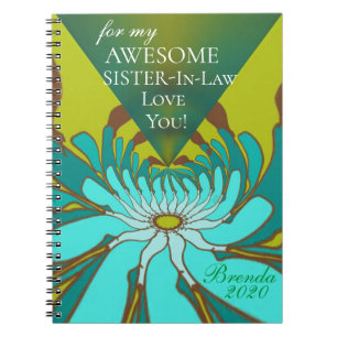 For My Awesome Sister-in-Law Love You! Notebook