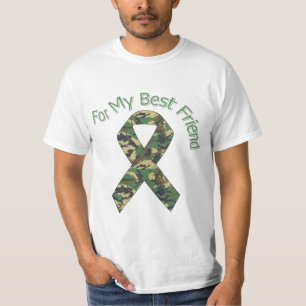 For My Best Friend Military Ribbon T-Shirt