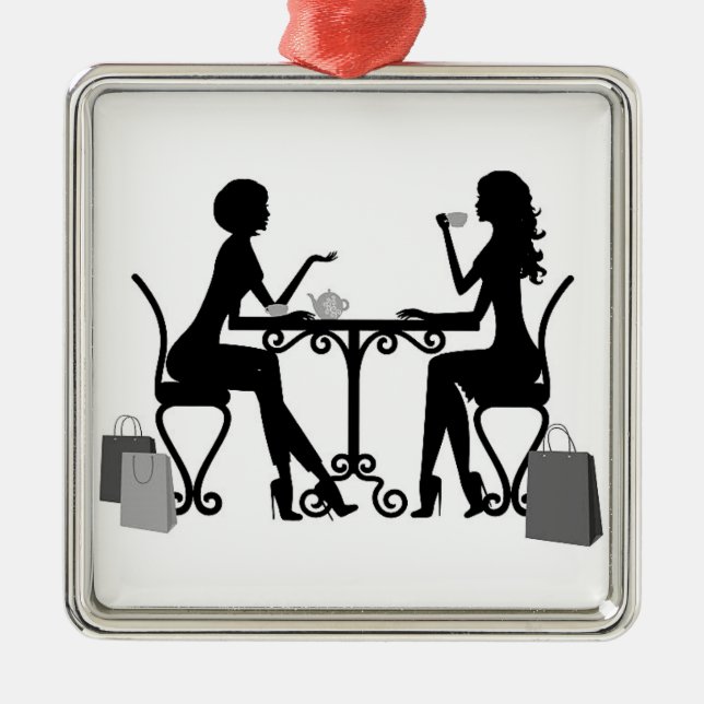 FOR MY ***BEST FRIEND*** OR ***SISTER*** METAL ORNAMENT (Front)