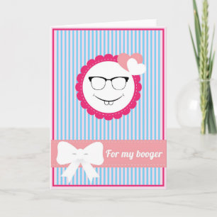 For My Booger Holiday Card