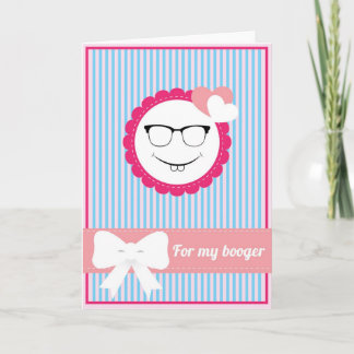 For My Booger Holiday Card