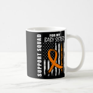 For My By Sister Blood Cancer Awareness Coffee Mug
