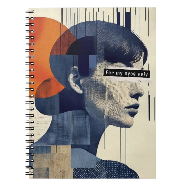 "For My Eyes Only" | Notebook Journal (Front)